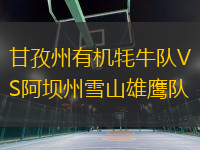 甘孜州有機牦牛隊VS阿壩州雪山雄鷹隊